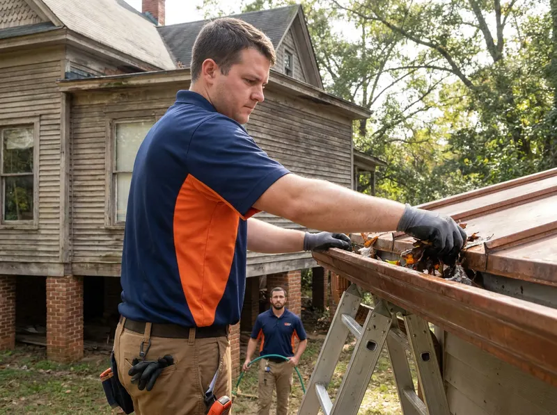 Gutter Cleaning for Historic & Pier-and-Beam Homes in Macon, GA