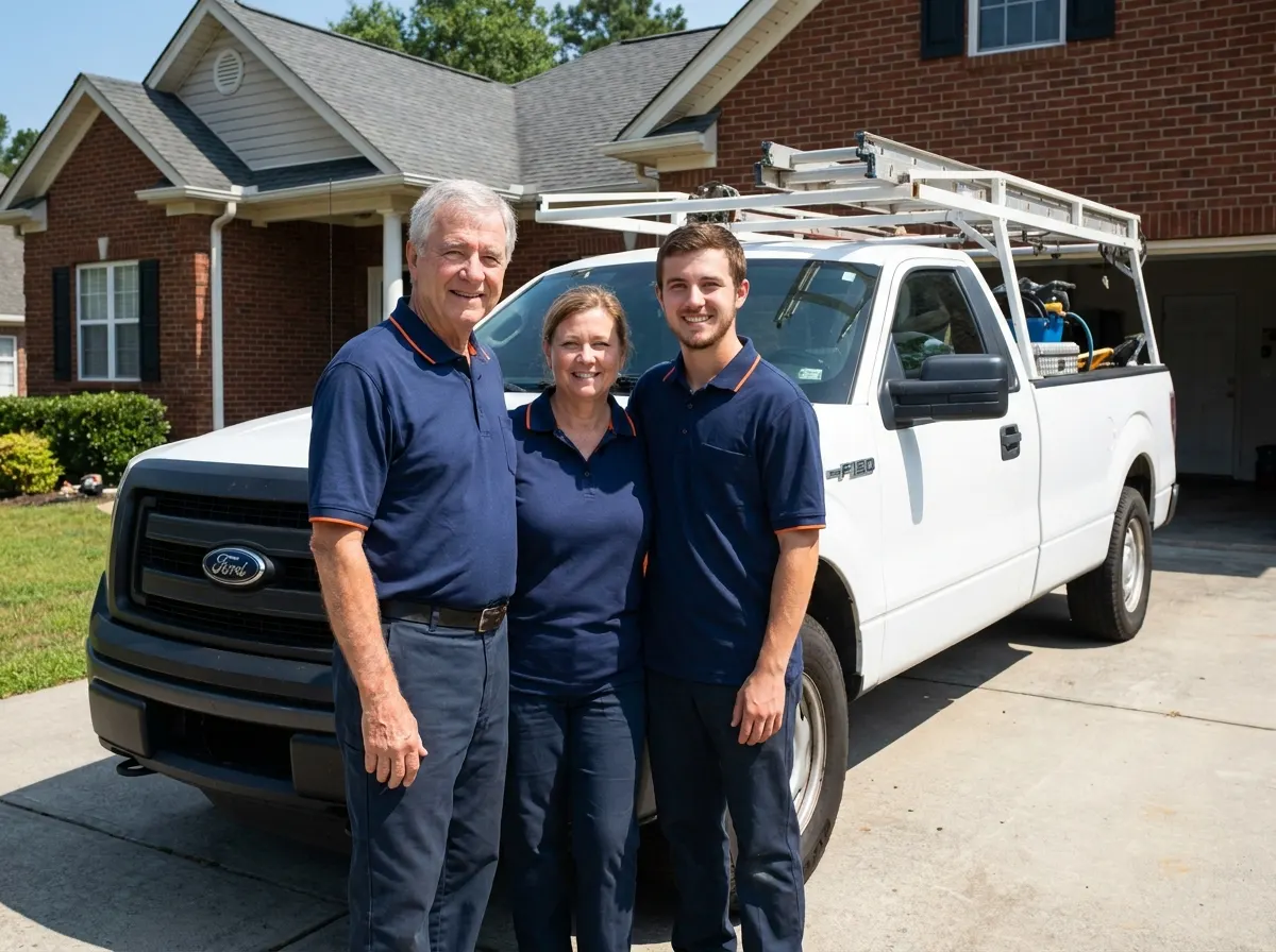 The Needlefall Gutter Cleaning team, gutter cleaning in Macon, GA